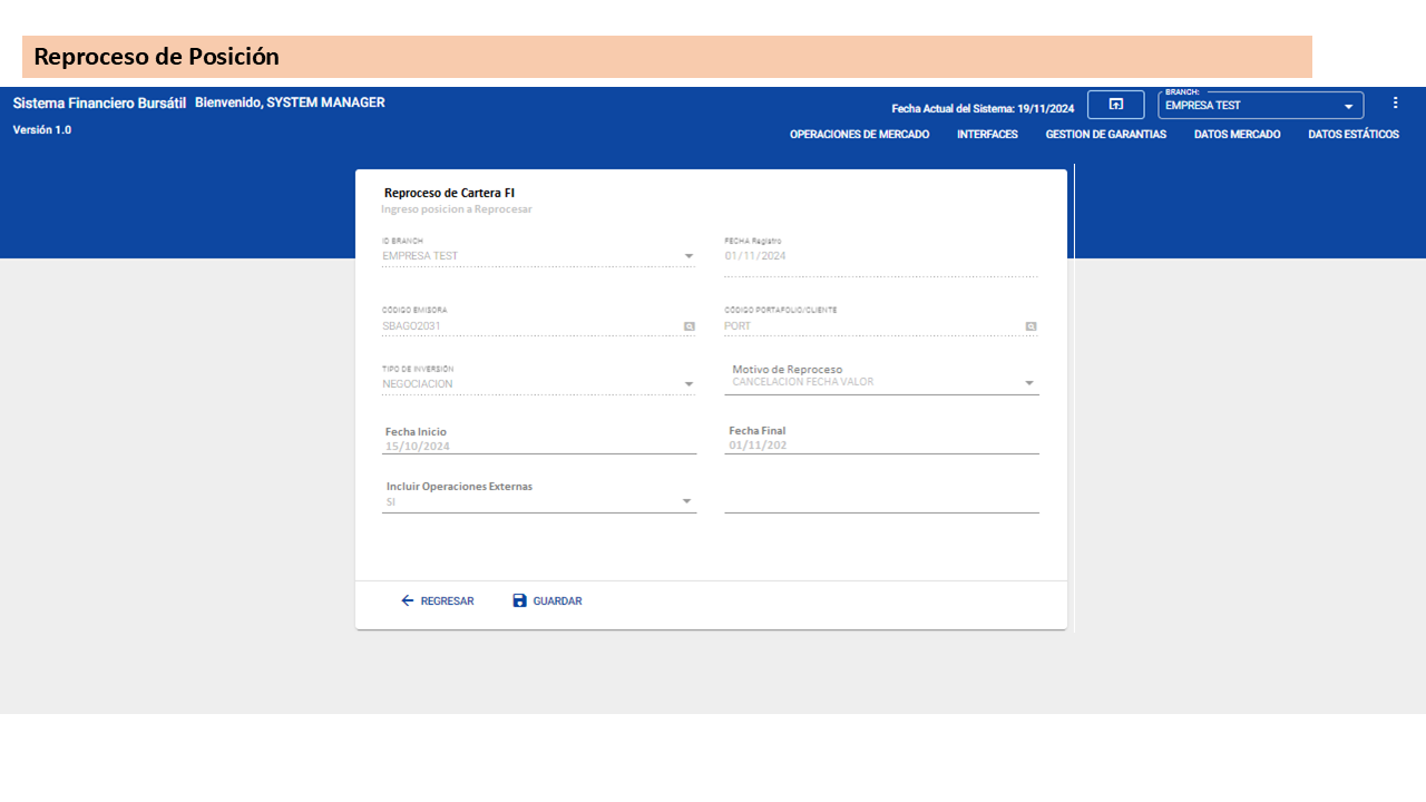 Modificacion/Reversion